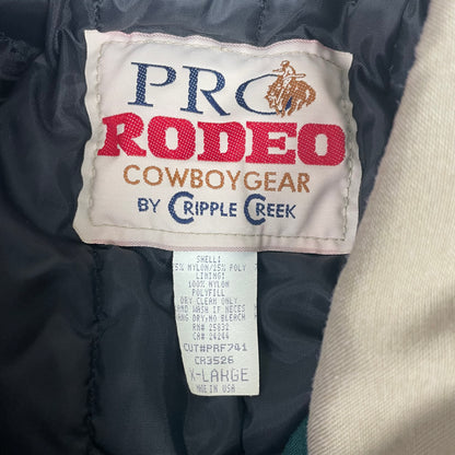 Vintage Pro Rodeo Cowboy Gear Yoke Jacket