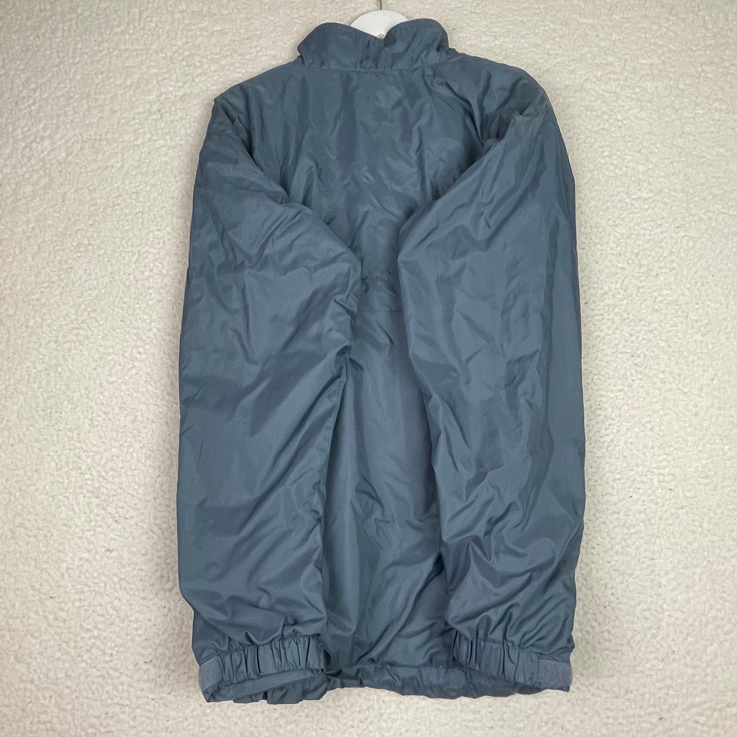 Nike Blue Zip Up Waist Cinch Windbreaker Jacket
