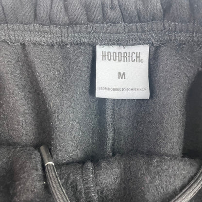 Y2K Hoodrich Jeweled Baggy Flare Black Sweatpants
