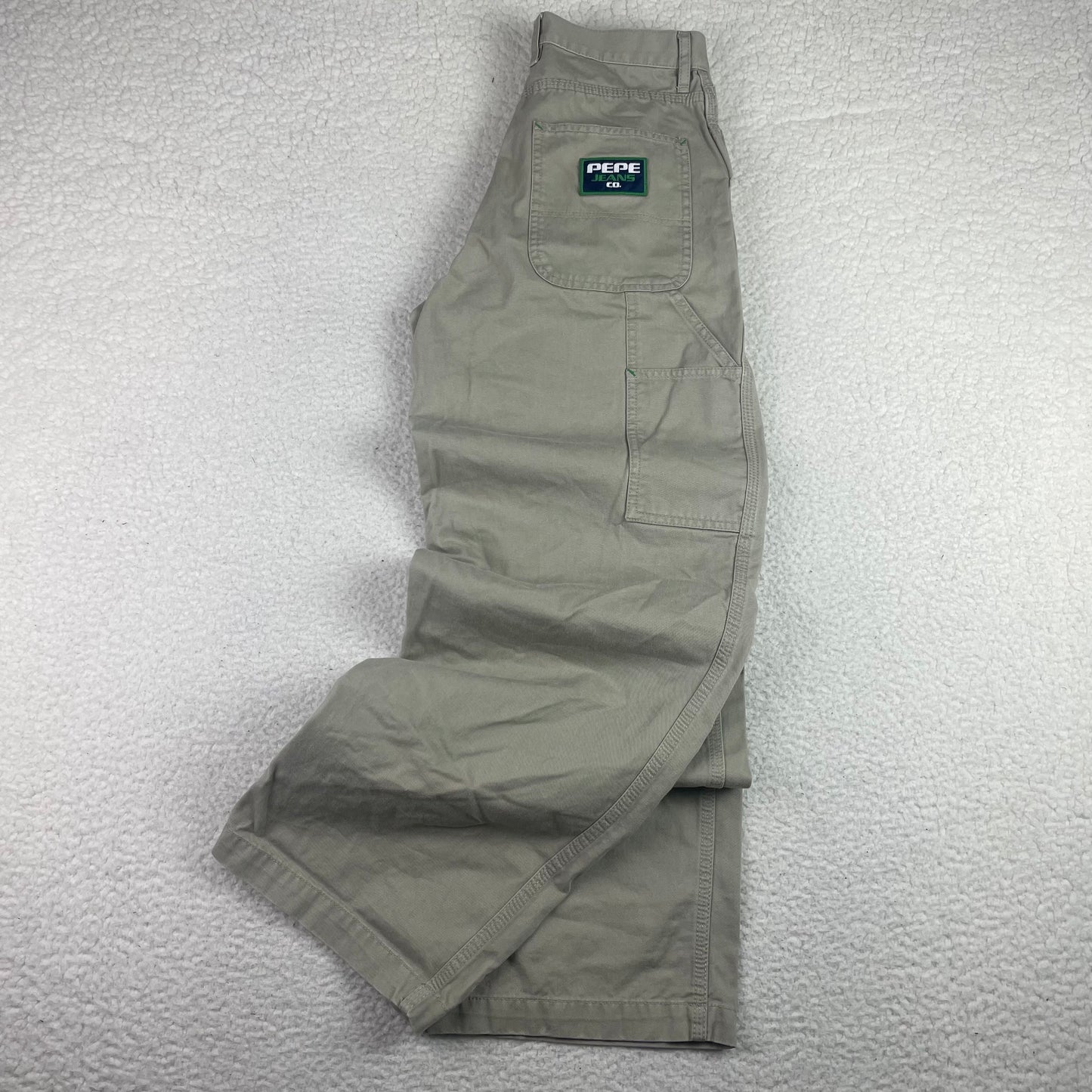 Vintage Pepe Jeans Tan Khaki Carpenter Cargo Pants