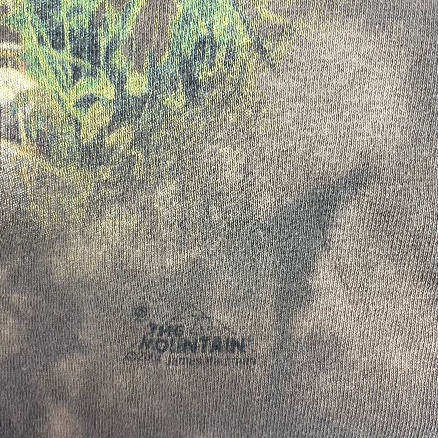The Mountain Moose Graphic Brown Tie Dye Nature T-Shirt
