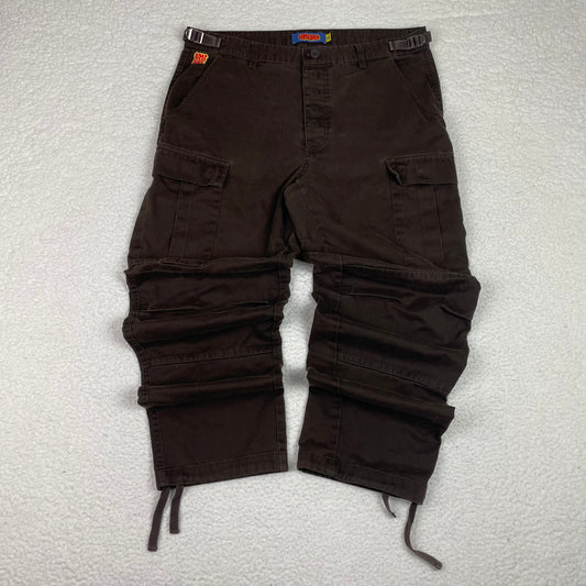 Empyre Brown Baggy Barrel Double Knee Carpenter Pants