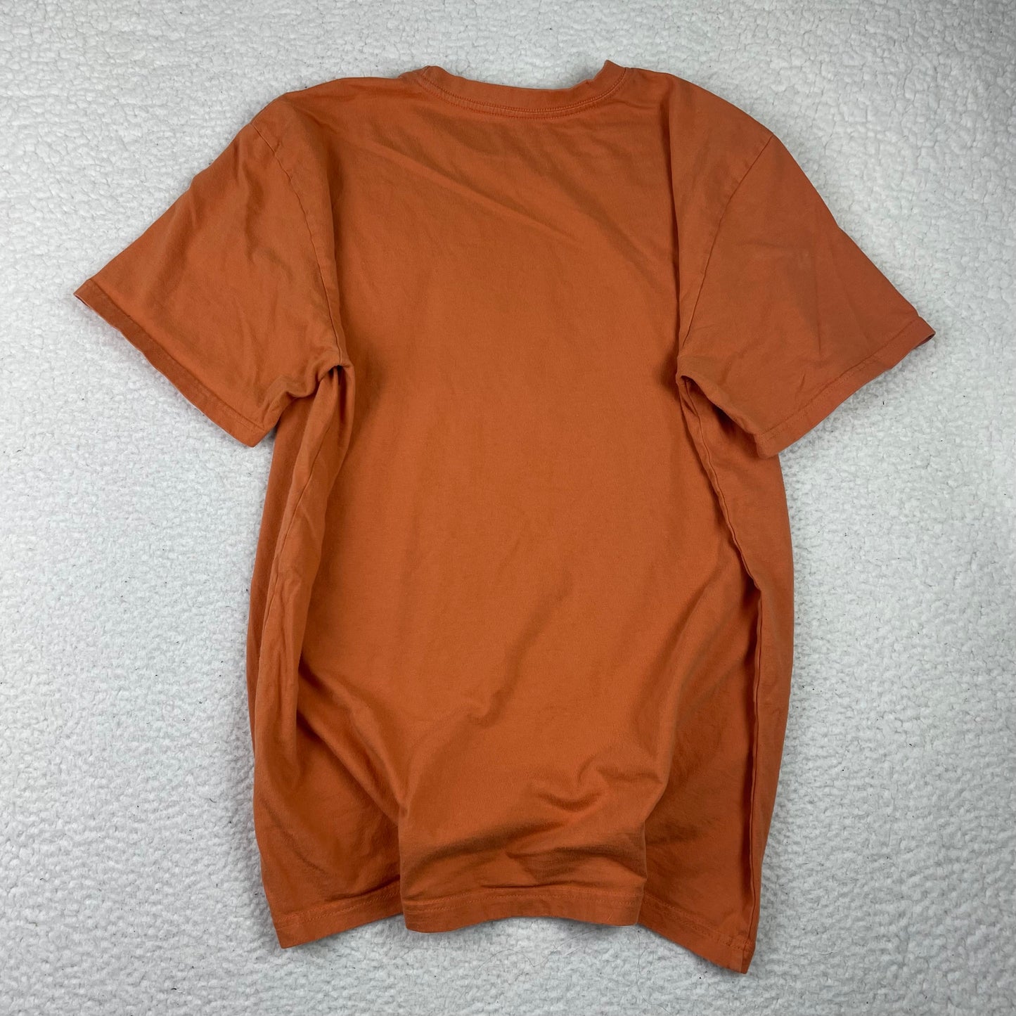 Y2K Oakley Orange Skull Graphic Shirt