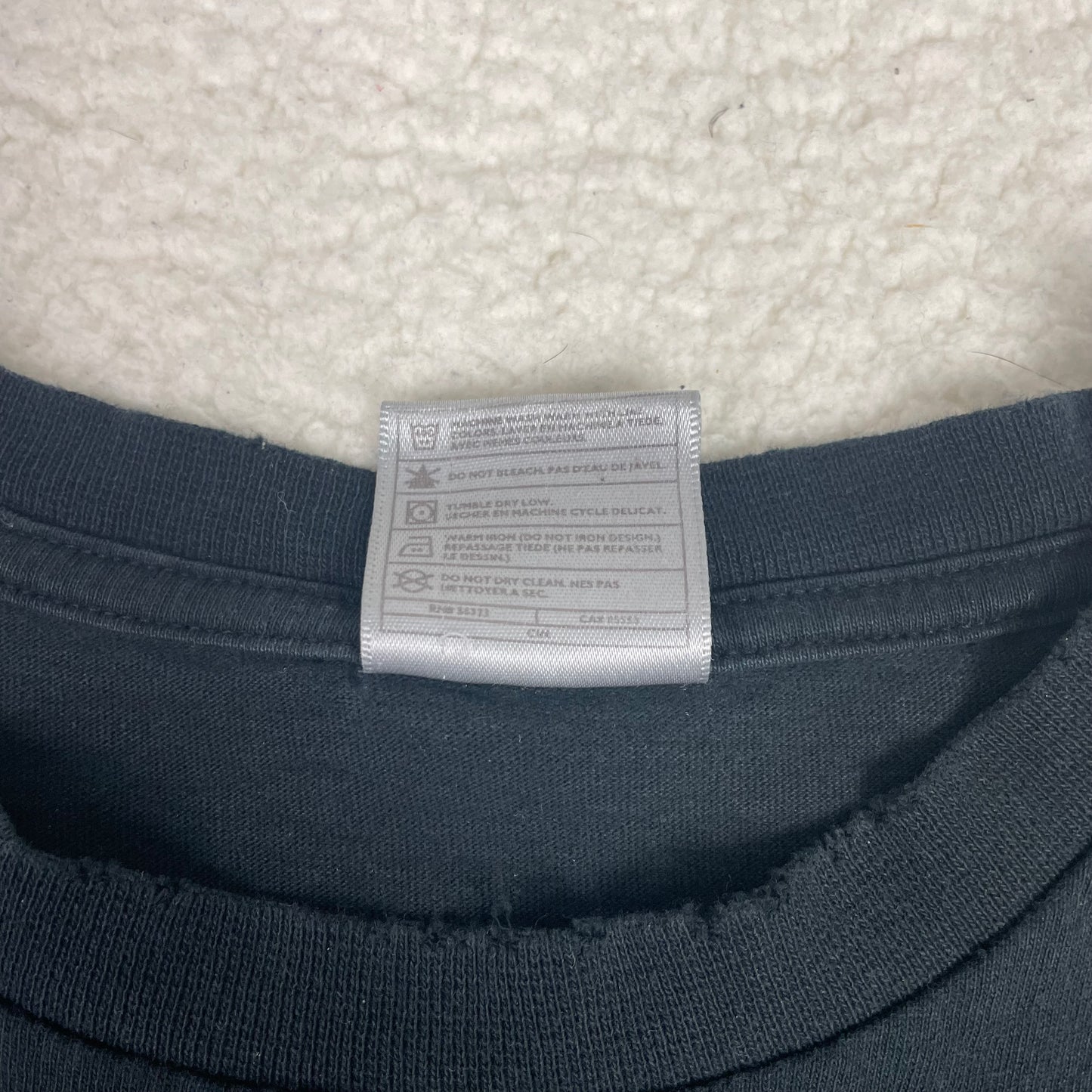 Vintage Made in Canada Nike Swoosh Black Shirt