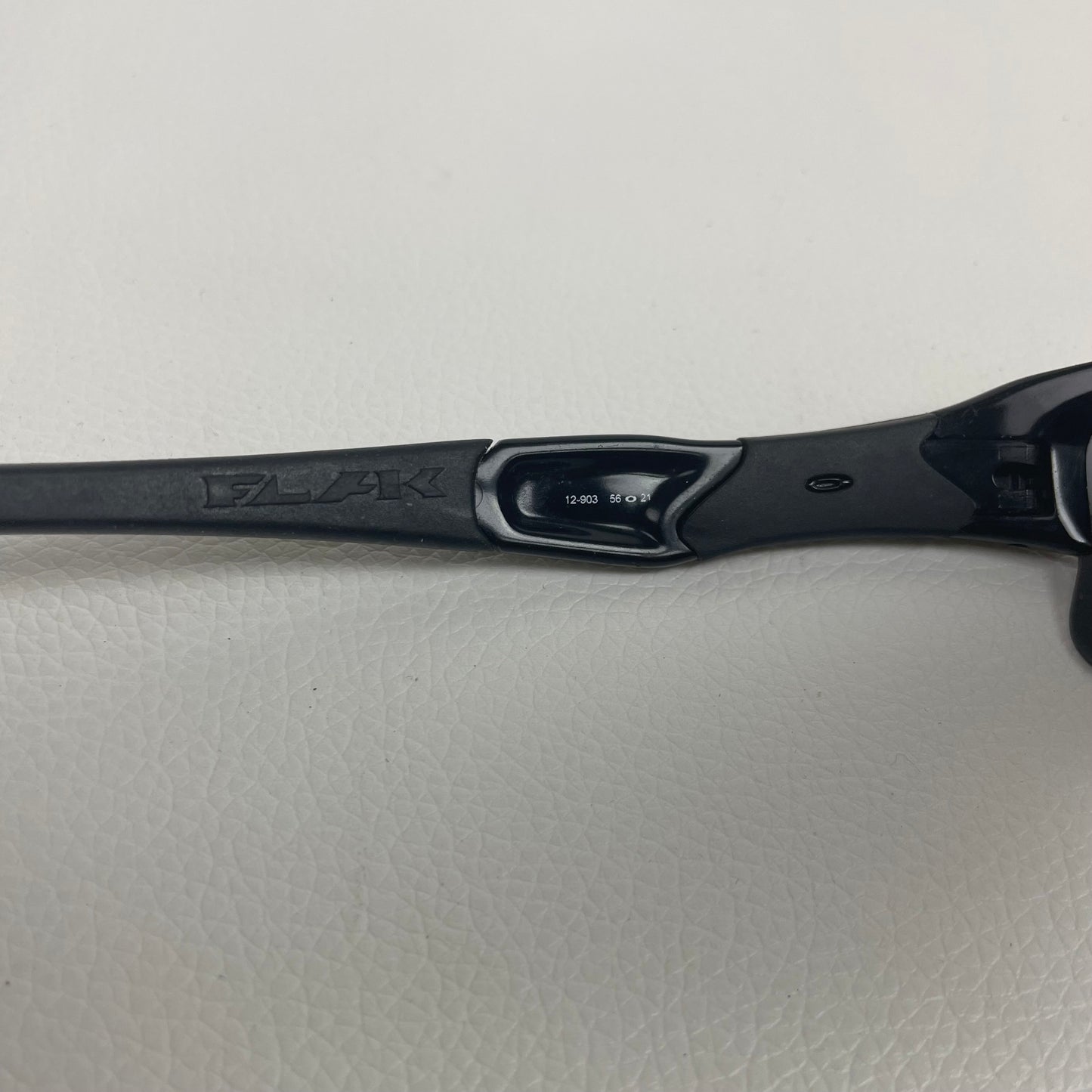 Vintage Oakley Flak 1.0 Black Sunglasses OO9188