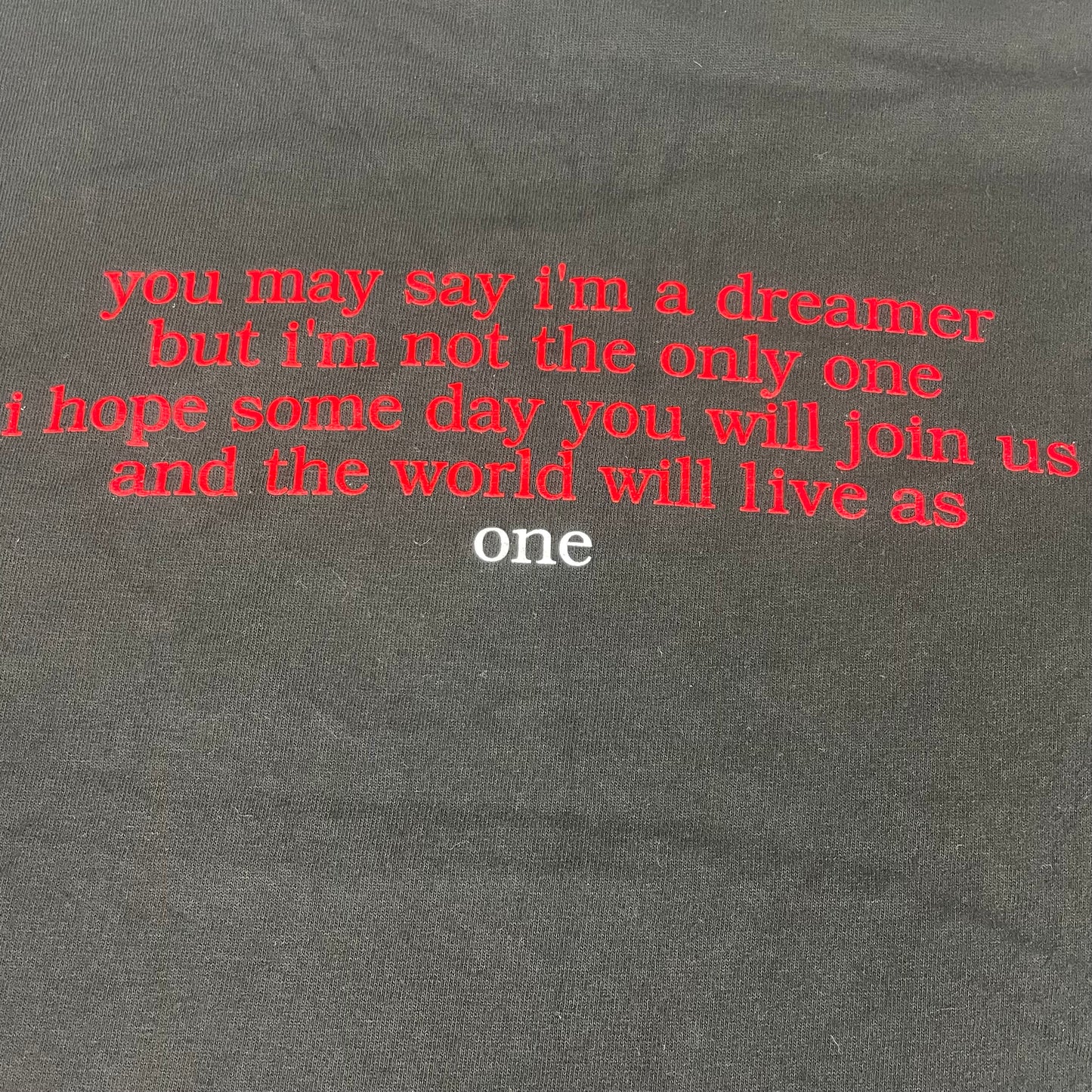 John Lennon New York City Graphic T-Shirt All Sport Single Stitch