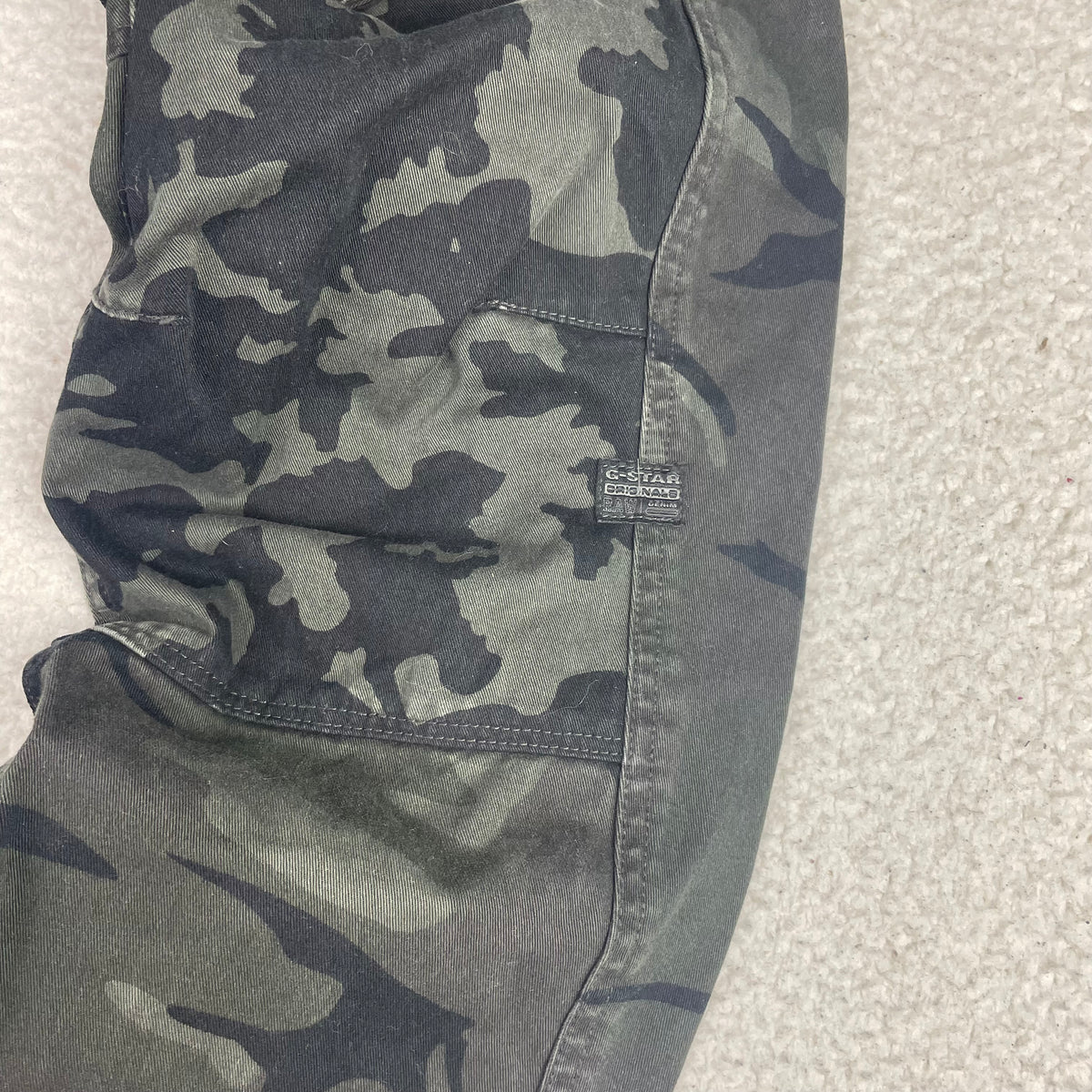 G-Star Raw Dark Camo Rovic Zip RC 3D Tapered Cargo Pants 36x32 Gorpcore