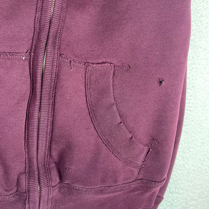 Aeropostale Fur Lined Bella Swan Zip Up Hoodie Jacket