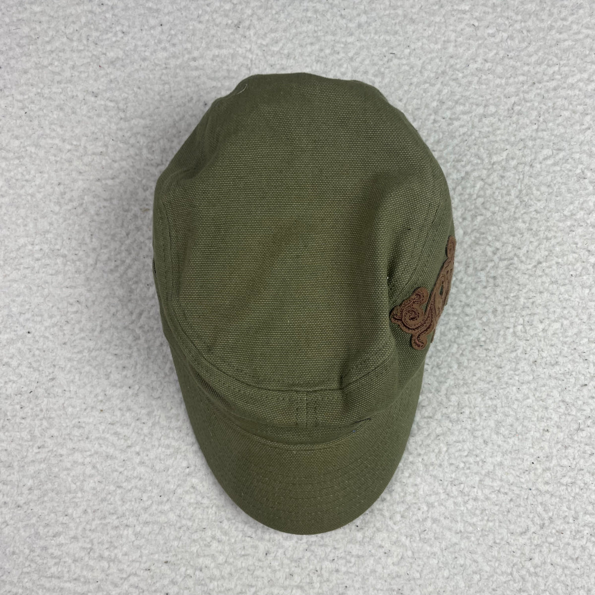 Y2K Element Olive Green Embroidered Logo Cadet Hat S/M Skate Street