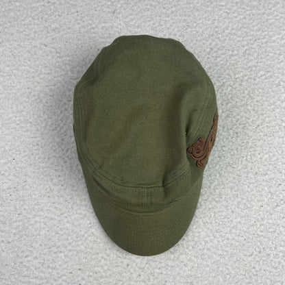 Y2K Element Olive Green Embroidered Logo Cadet Hat S/M Skate Street