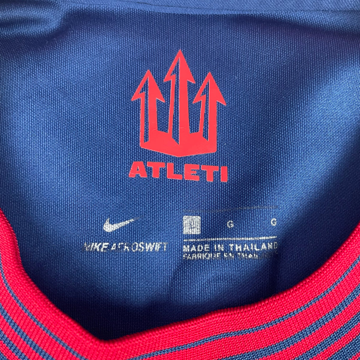 Nike Atletico Madrid Blue 20 21 Plus500 Aeroswift Soccer Jersey L Bloke