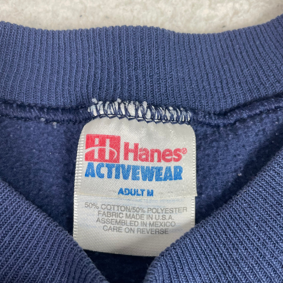 Vintage Hanes Navy Space Needle Seattle I Made It To The Top Sweatshirt M