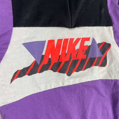 True Vintage Nike Purple Zip Up Cycling Jersey