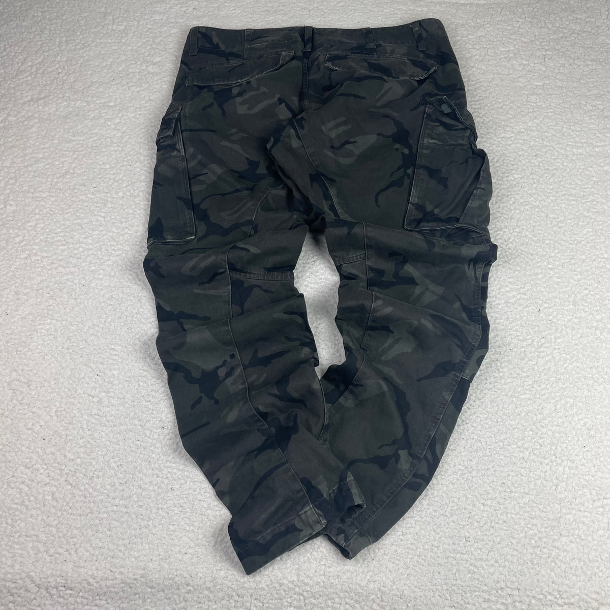 G-Star Raw Dark Camo Rovic Zip RC 3D Tapered Cargo Pants 36x32 Gorpcore
