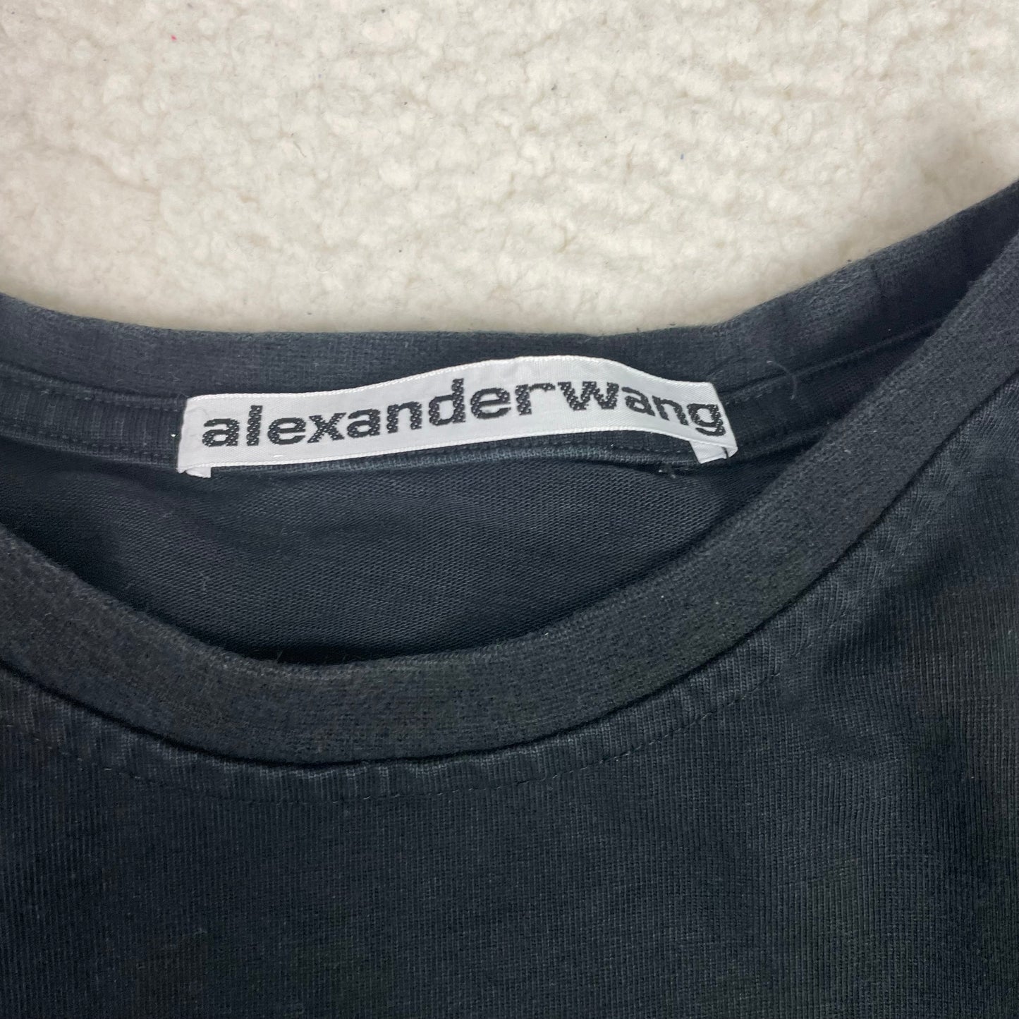 Alexander Wang Graphic Spellout Logo Shirt