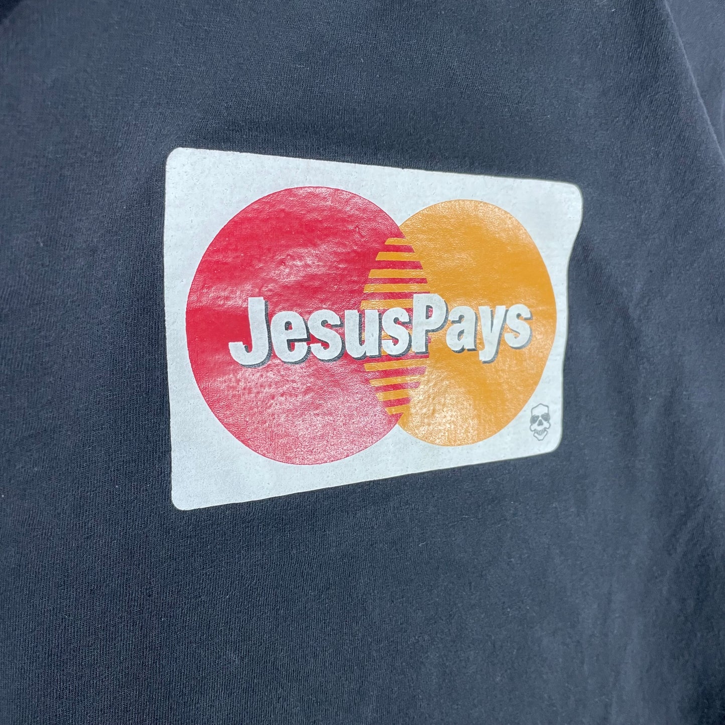 Vintage Jesus Pays Mastercard Graphic Shirt