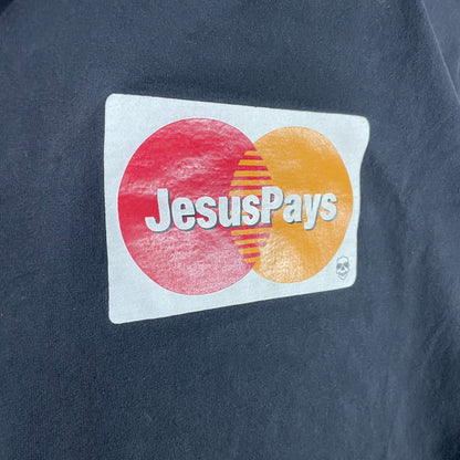 Vintage Jesus Pays Mastercard Graphic Shirt