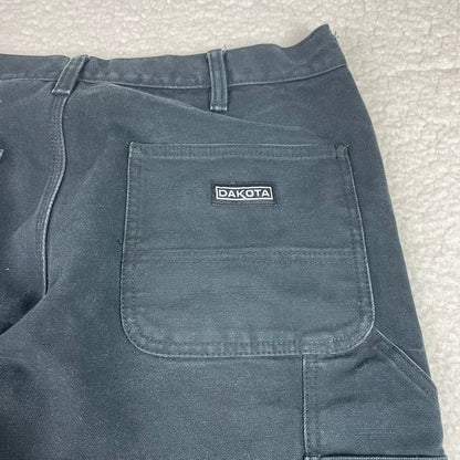 Vintage Dakota Double Knee Black Carpenter Pants