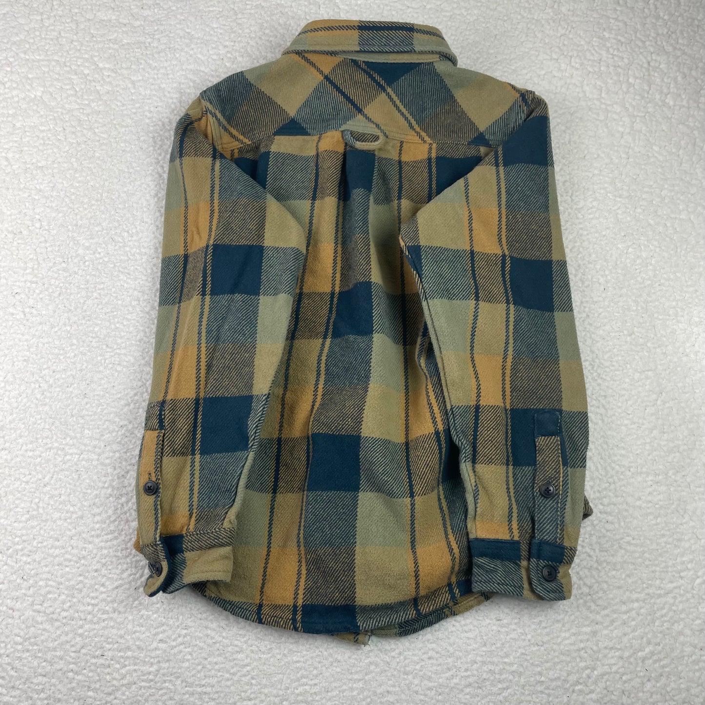 Frank & Oak Button Up Plaid Shrit Fleece Shacket