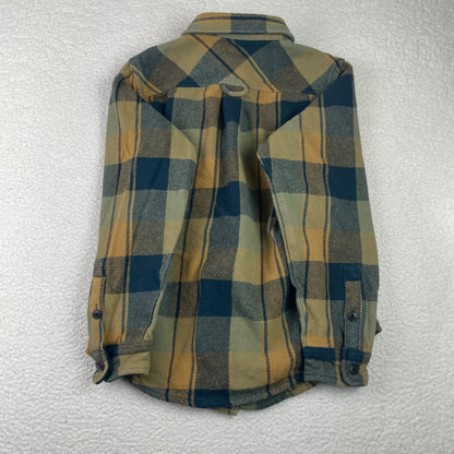 Frank & Oak Button Up Plaid Shrit Fleece Shacket