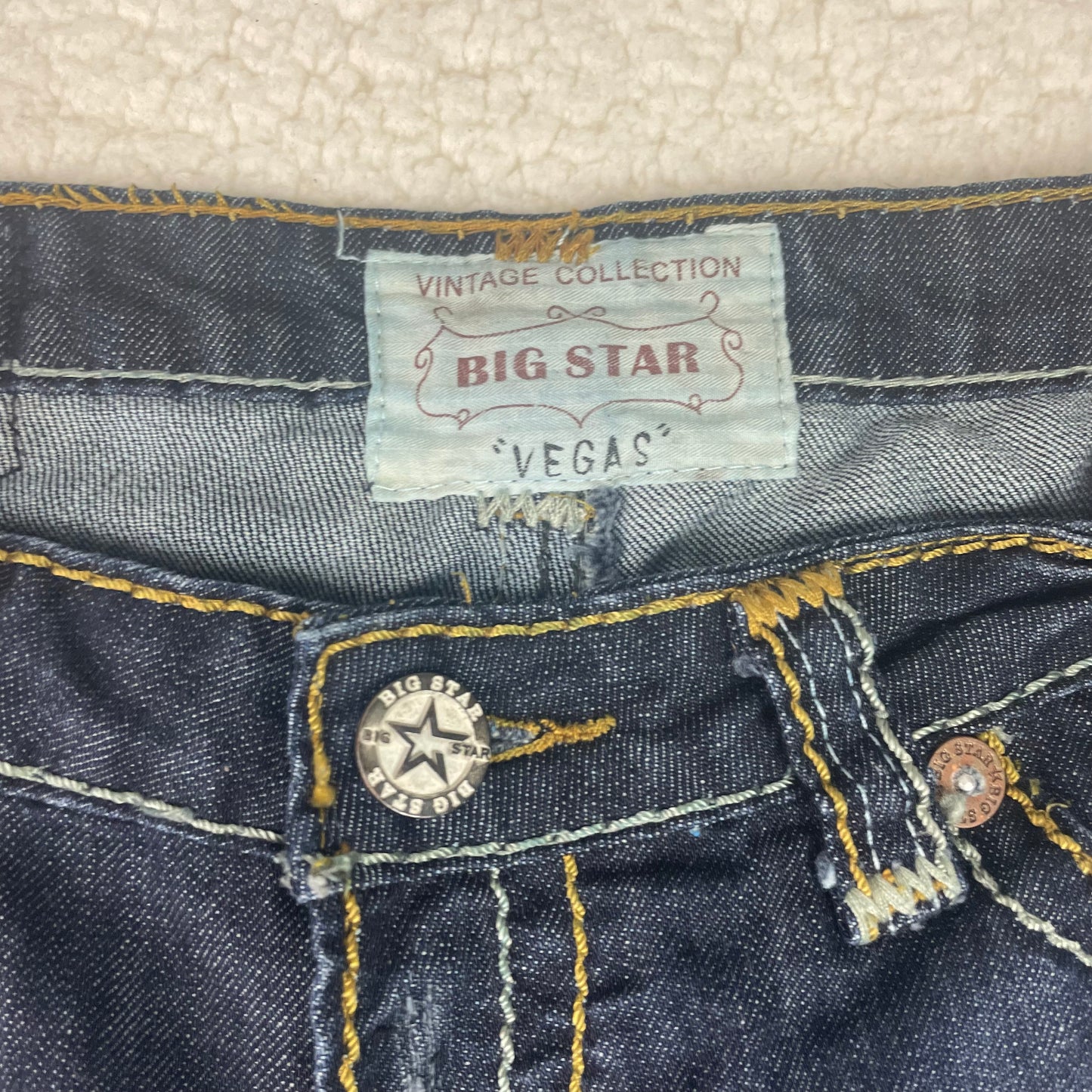 Vintage Big Star Vegas Low Rise Vegas Bootcut Jeans