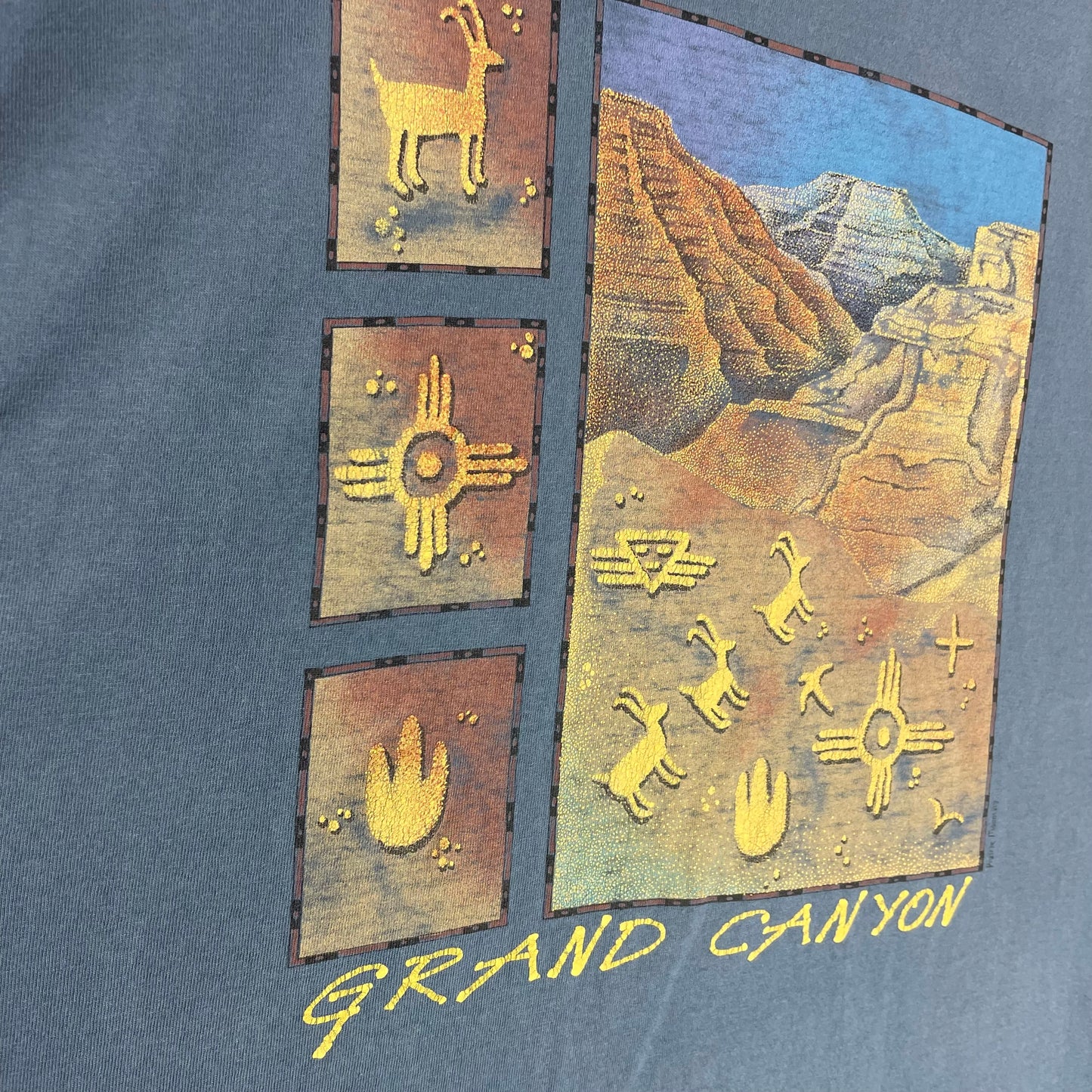 Vintage Single Stitch Grand Canyon Blue Shirt