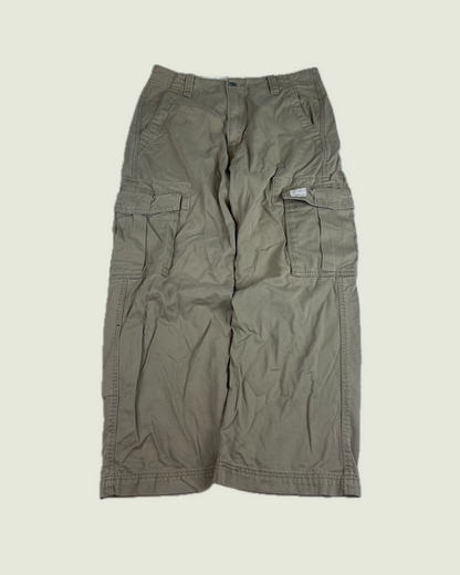 Vintage Levis Loose Straight Cargo Baggy Utility Tan Pants