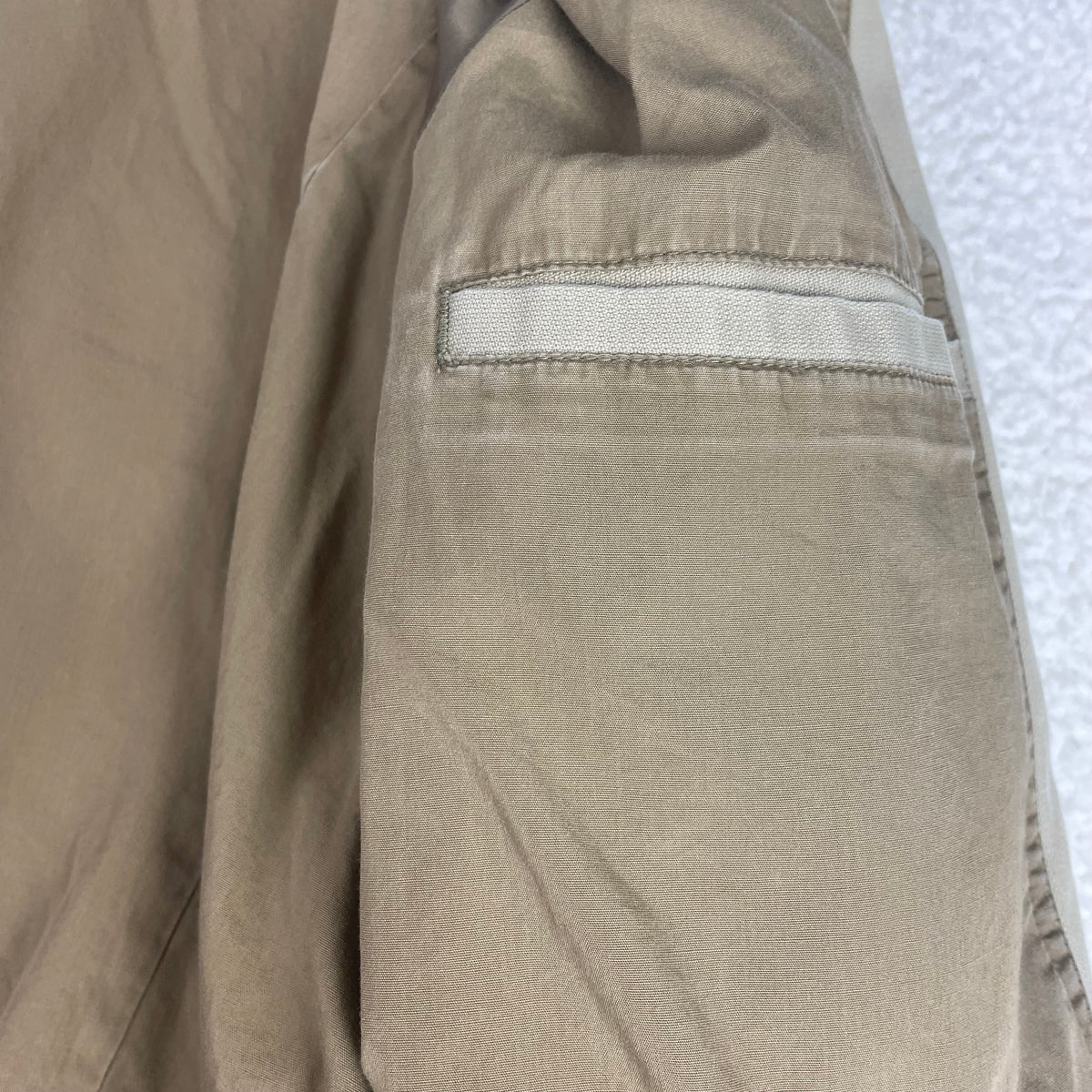 Y2K Gap Tan Utility Field Jacket L Gorpcore Safari Snap Button Lined