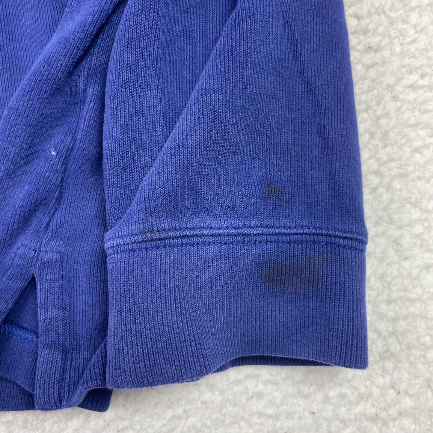 Vintage Polo Ralph Lauren 1/4 Zip Up Blue Sweater
