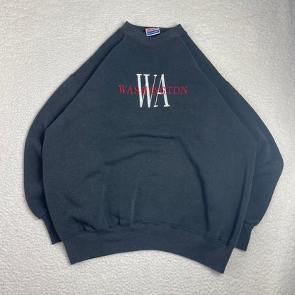 Vintage Washington Gray Pullover Sweatshirt