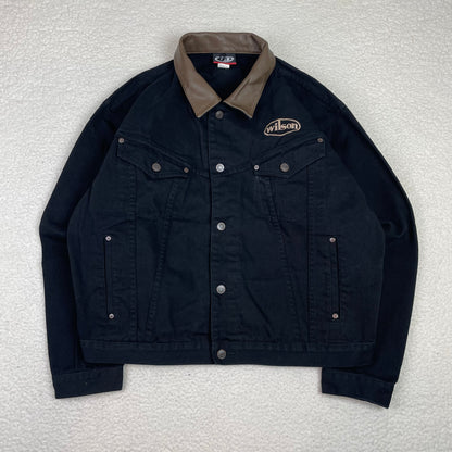 Vintage Wilson Mixed Materials Chore Barn Jacket