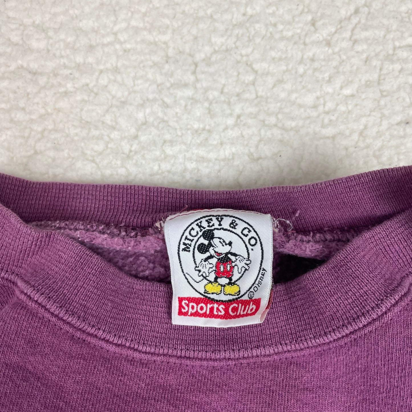 Vintage Disney Goofy Donald Curling Sweatshirt