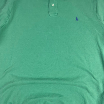Polo Ralph Lauren Green Custom Slim Fit Polo XL Preppy Golf