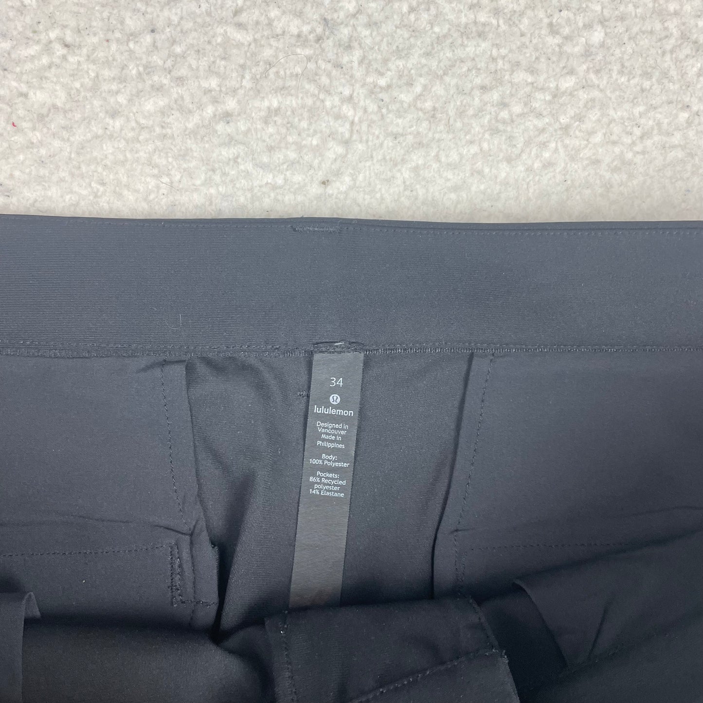Lululemon Commission Black Technical Performance Shorts