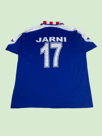 Valentino Sport Croatia Robert Jarni 17 Soccer Jersey Blue