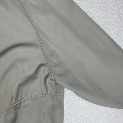 Vintage Harrington Style Chore Yoke Back Zip Up Jacket