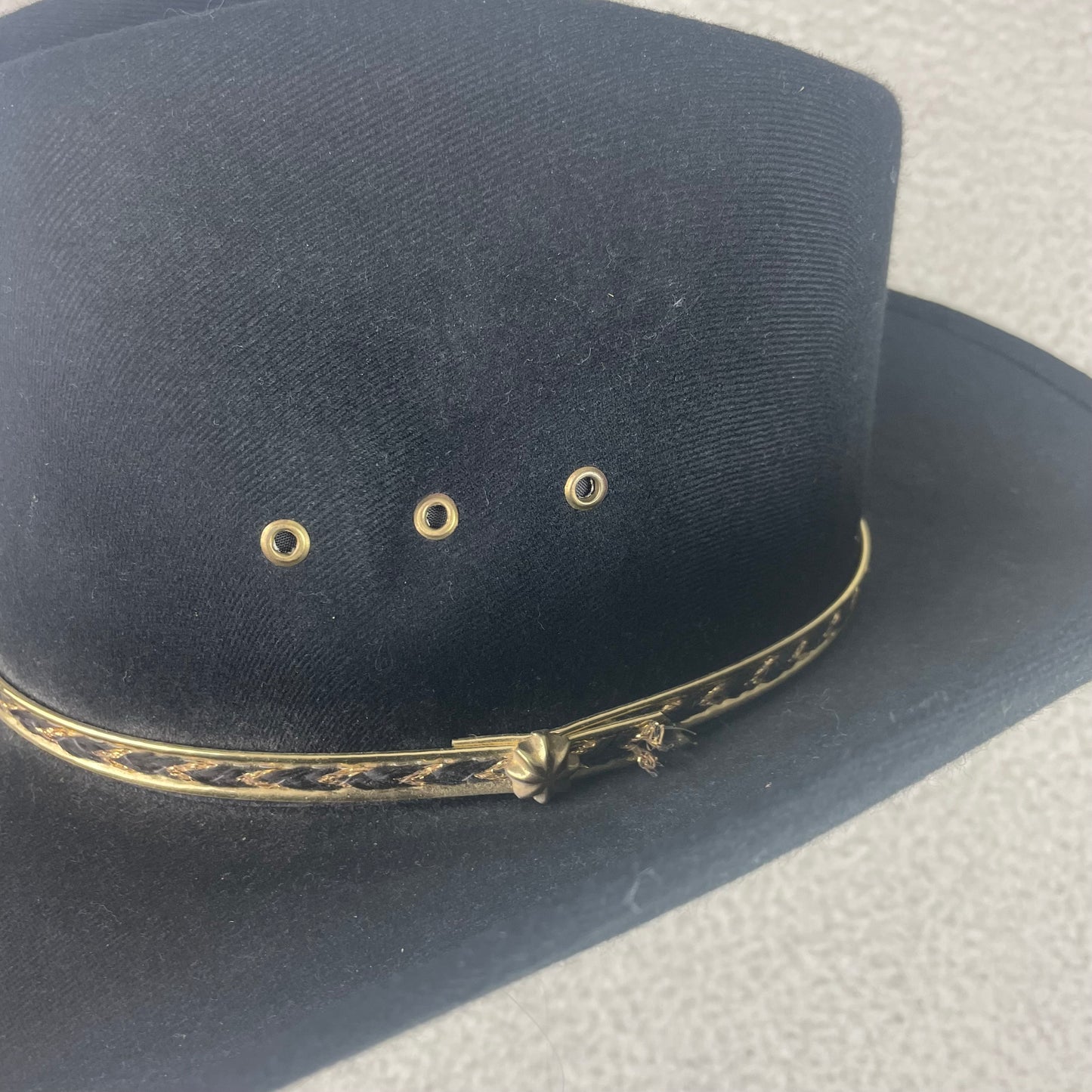 Vintage Western Express Felt Custom Made Cowboy Hat