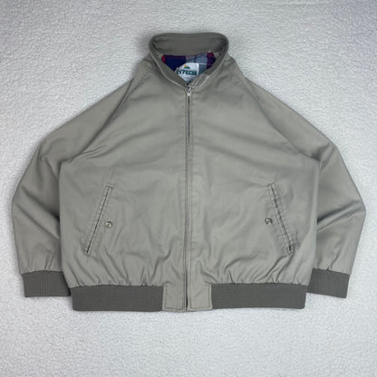 Vintage Harrington Style Chore Yoke Back Zip Up Jacket