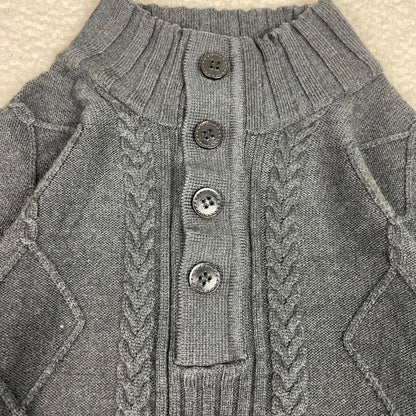 President Stone Fisherman Chunky Cable Knit Sweater