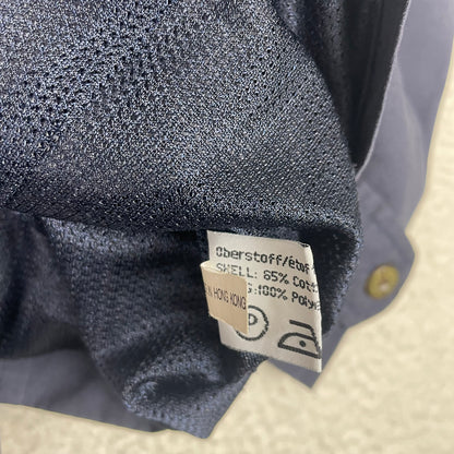 Vintage Burrberrys Harrington Style Navy Blue Zip Up Jacket