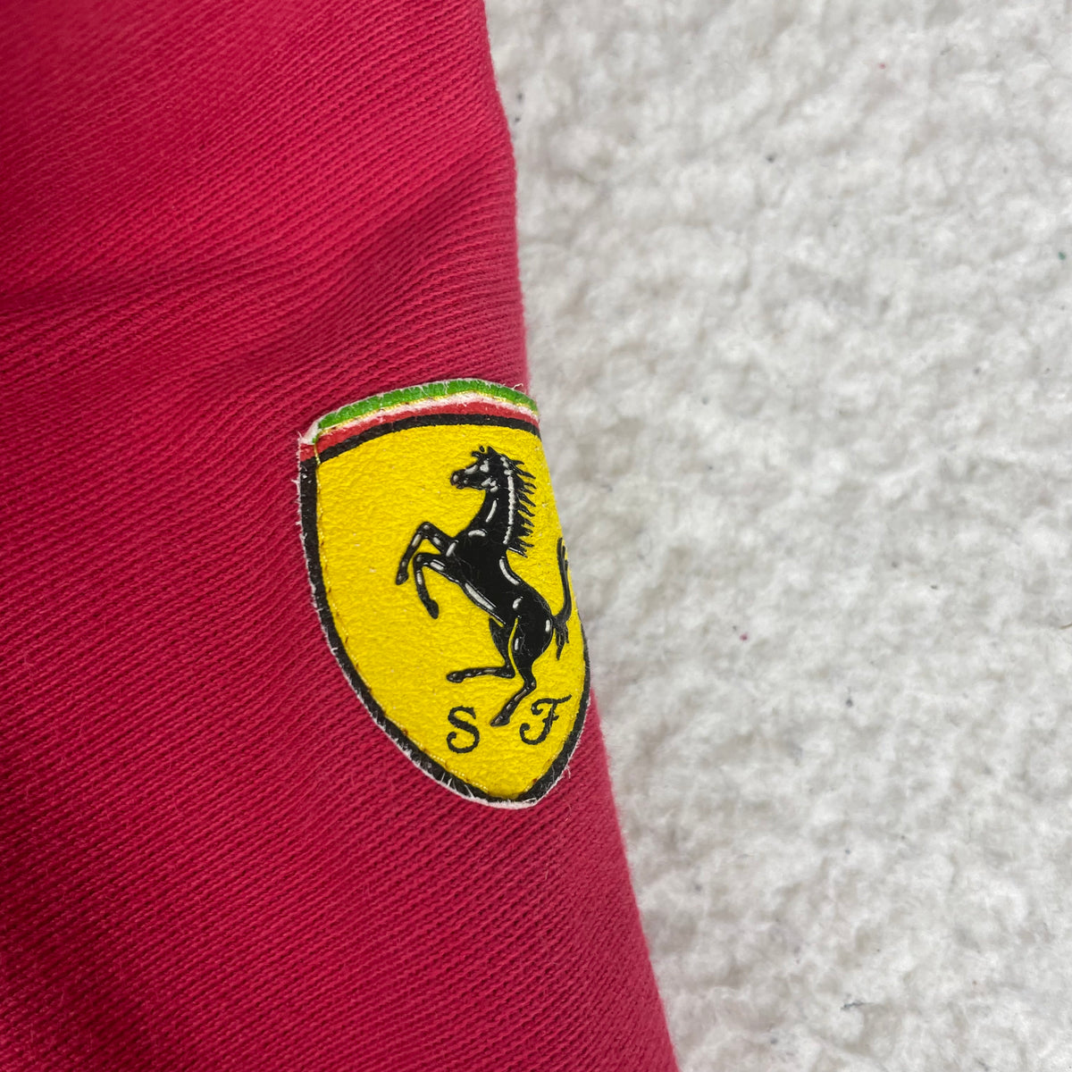 Puma X Ferrari Red Zip Up Track Jacket L Scuderia Ferrari Blokette