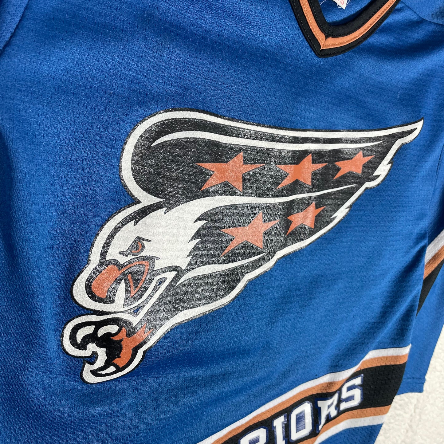 Vintage Screaming Eagle Capitals Style Jersey