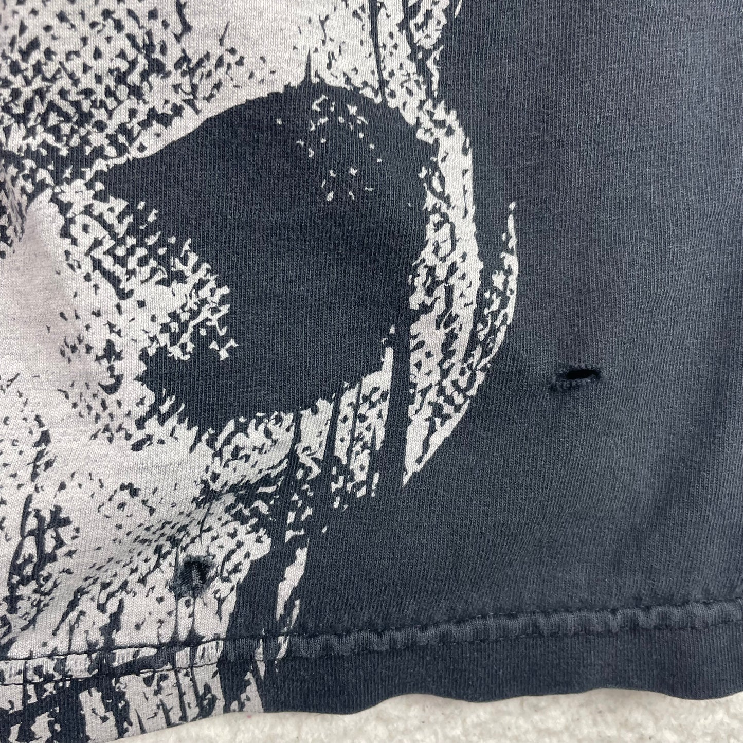 Vintage Tapout MMA Skulls AOP Cyber Grunge Shirt