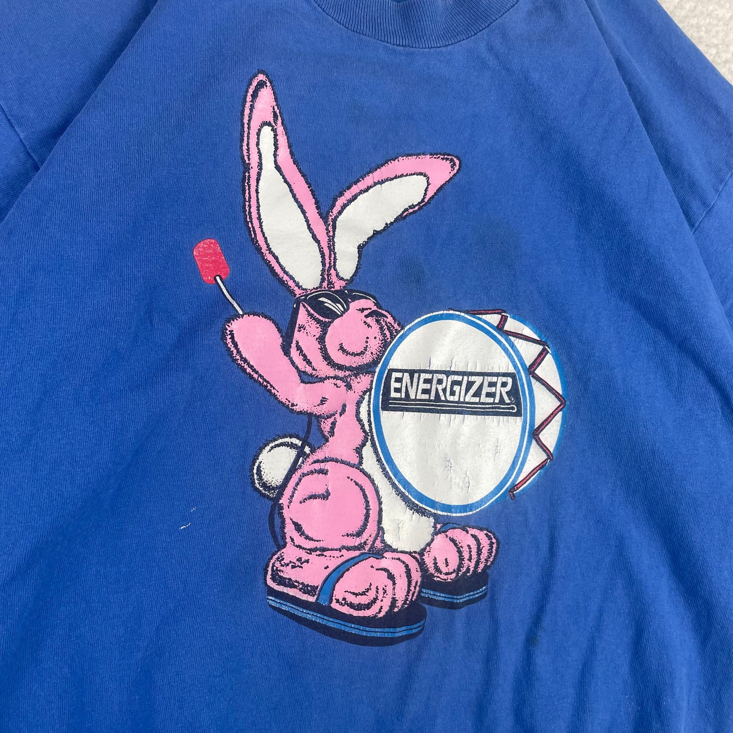 Vintage Energizer Bunny Blue Shirt Fruit of Loom Canada