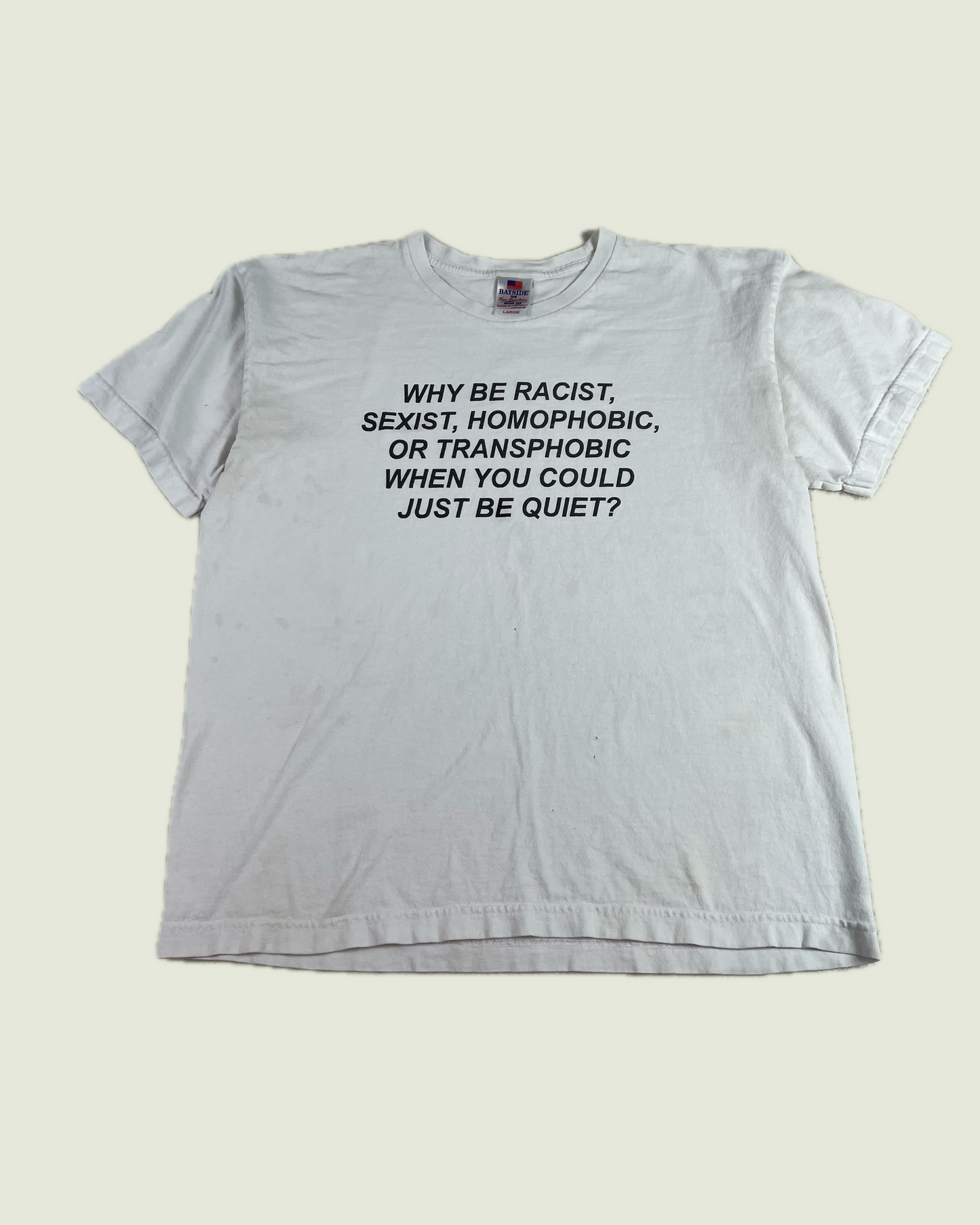 Vintage Fight Facism Stop Hate Spread Love Shirt