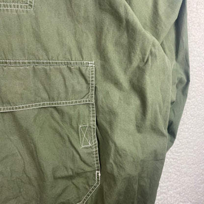 Vintage Gap 1/2 Zip Up Sage Green Anorak Hoodie Jacket