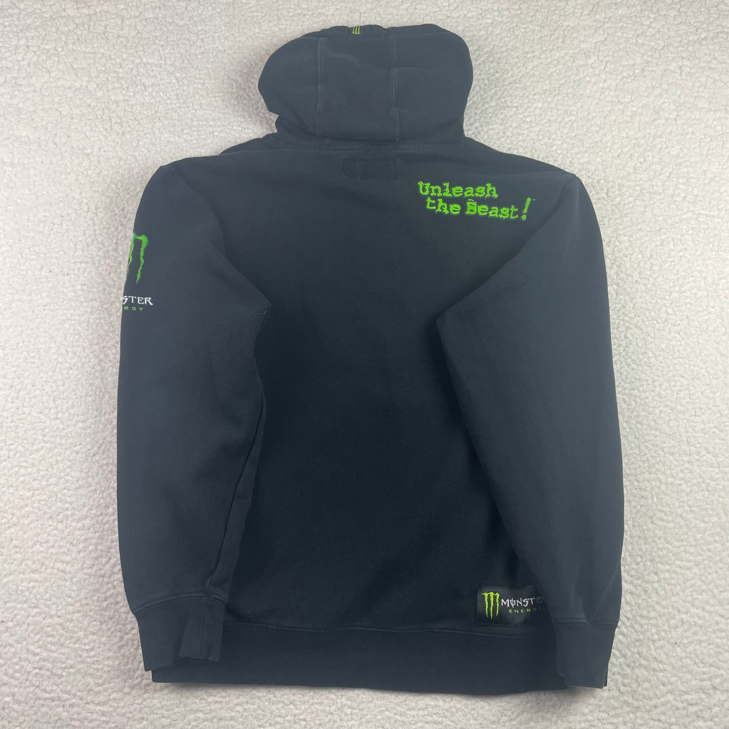 Vintage Monster Energy AOP Pullover Hoodie Sweatshirt