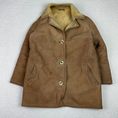 Vintage 1950s Abercrombie & Fitch Marlboro Man Shearling Jacket