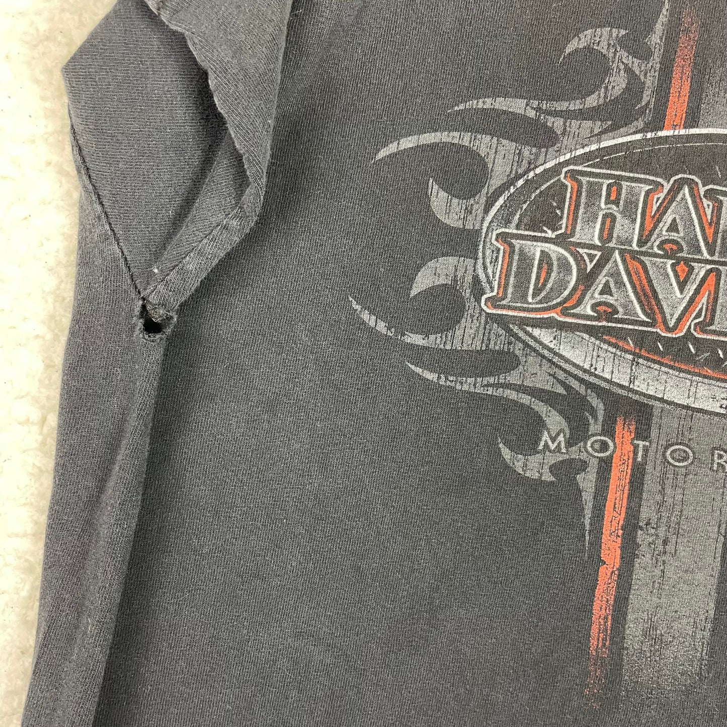 Y2K Harley Davidson Maui Hawaii Black Shirt