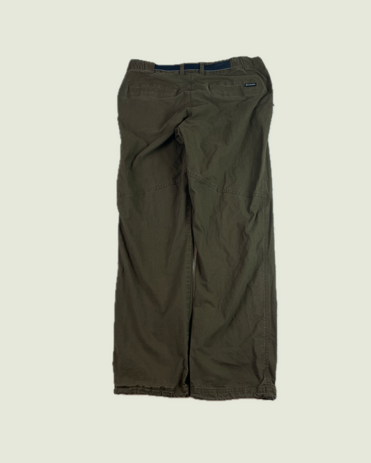 Y2K Columbia Olive Tactical Hiking Ripstop Pants